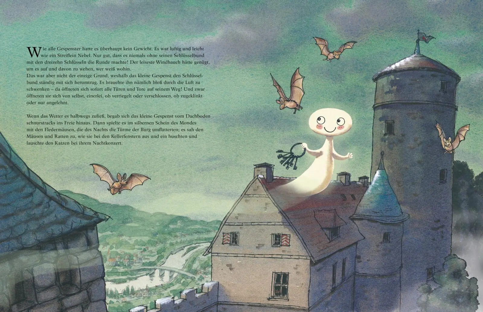 Bild: 9783522458092 | Das kleine Gespenst | Tohuwabohu auf Burg Eulenstein | Buch | 32 S.