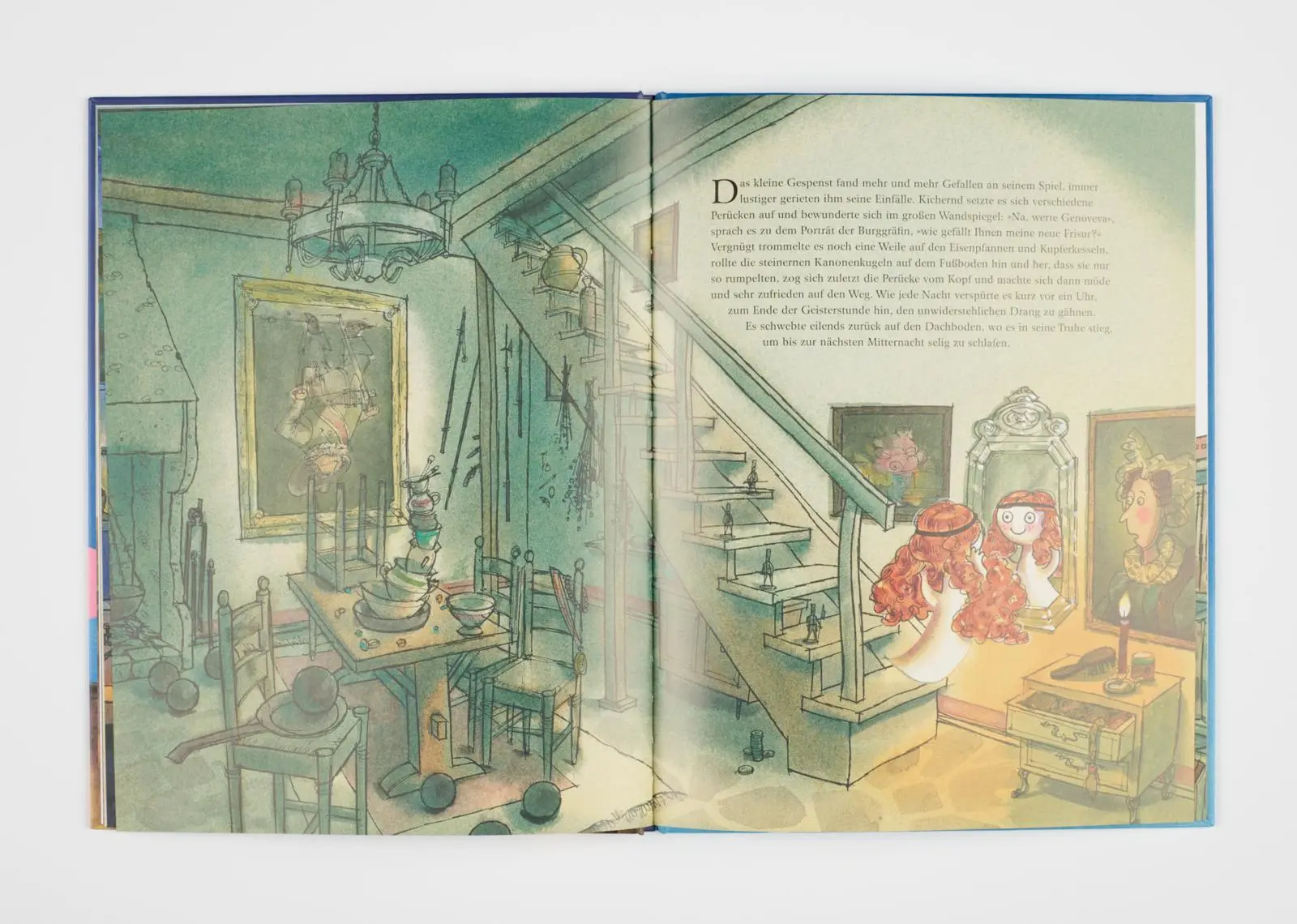 Bild: 9783522458092 | Das kleine Gespenst | Tohuwabohu auf Burg Eulenstein | Buch | 32 S.