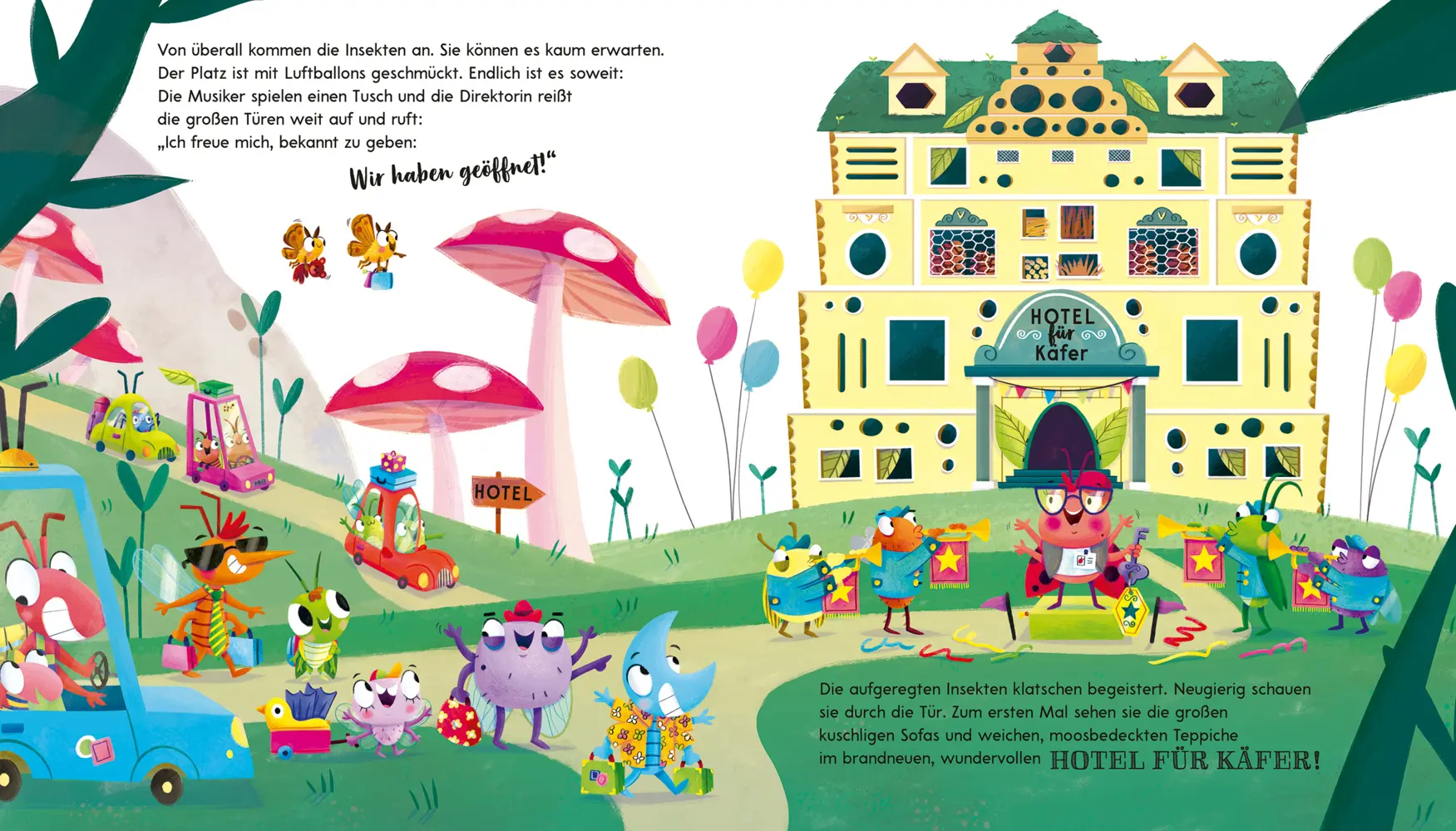 Bild: 9783765558092 | Das kunterbunte Hotel für Käfer | Suzy Senior | Buch | 32 S. | Deutsch