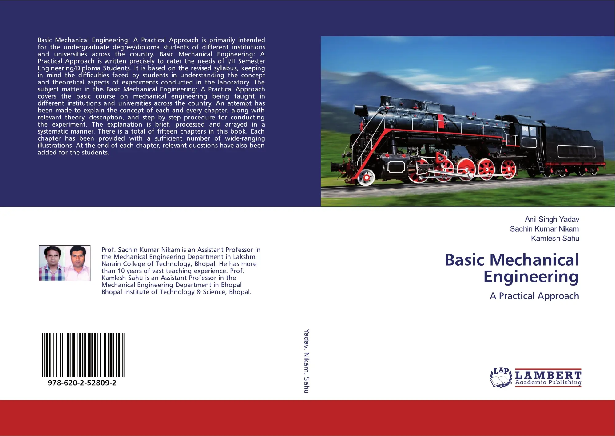 Cover: 9786202528092 | Basic Mechanical Engineering | A Practical Approach | Yadav (u. a.)