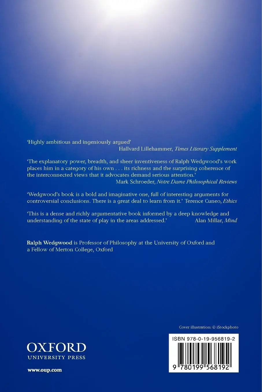 Rückseite: 9780199568192 | The Nature of Normativity | Ralph Wedgwood | Taschenbuch | Englisch