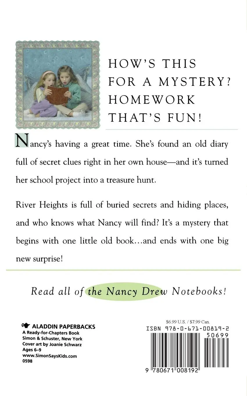 Rückseite: 9780671008192 | The Hidden Treasures | Carolyn Keene | Taschenbuch | Englisch | 1998