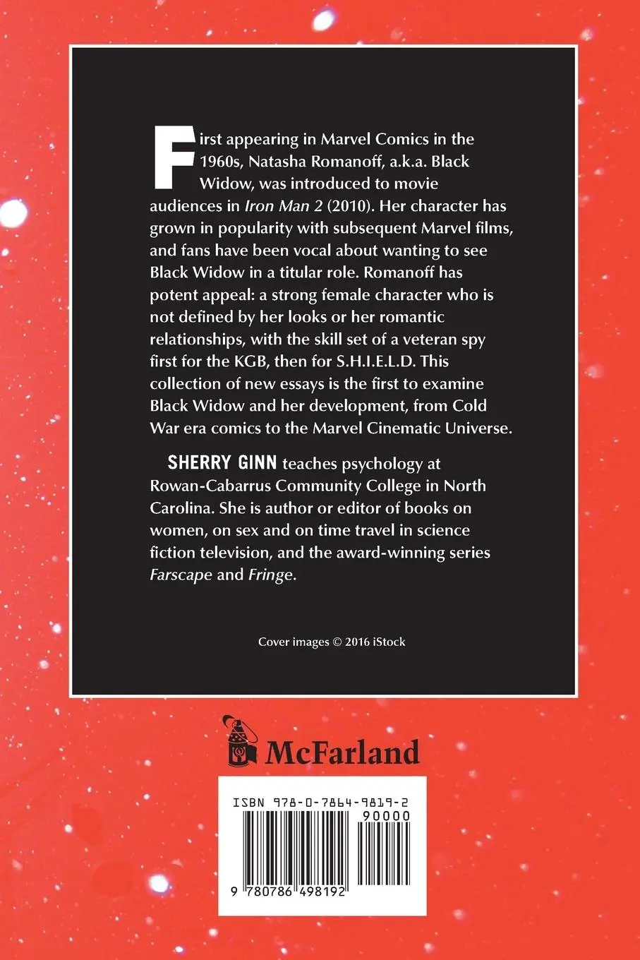 Rückseite: 9780786498192 | Marvel's Black Widow from Spy to Superhero | Sherry Ginn | Taschenbuch