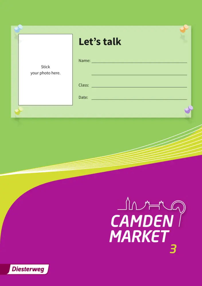 Cover: 9783425738192 | Camden Market - Ausgabe 2013 | Let's talk-Booklet 3 | Daniela Byvank