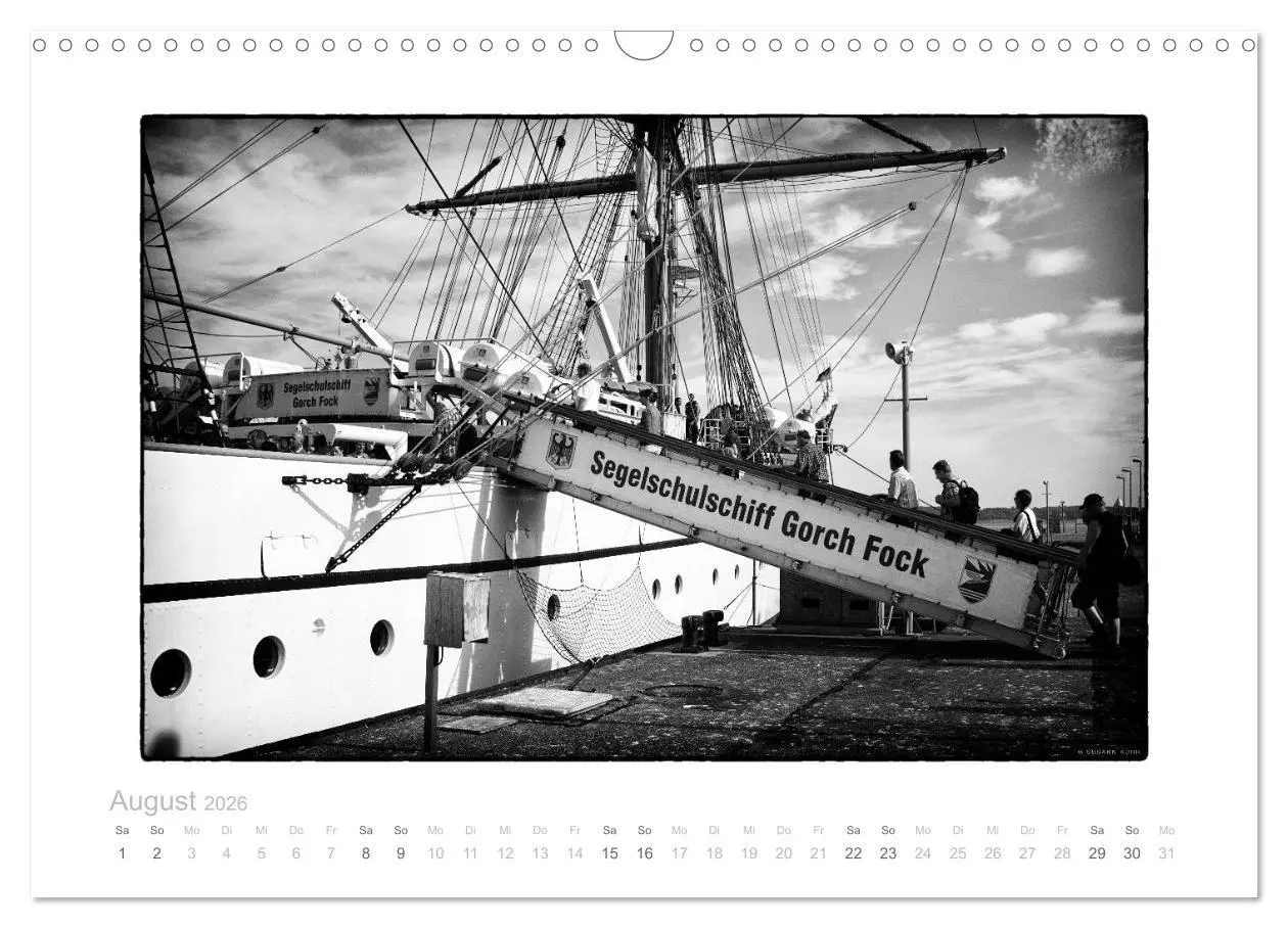 Bild: 9783516678192 | Gorch Fock - zeitlose Eindrücke (Wandkalender 2026 DIN A3 quer),...