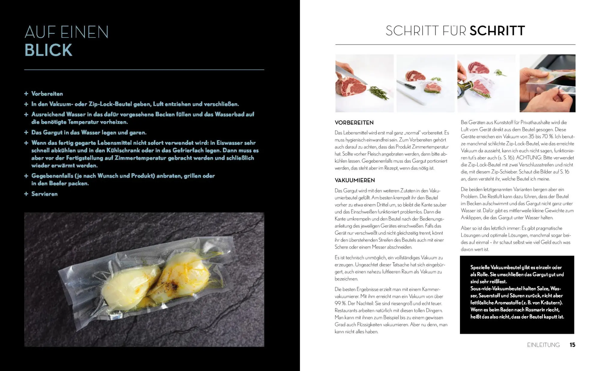 Bild: 9783625198192 | Sous-vide | Rezepte, Technik, Profitipps | Dominik Rossbach | Buch