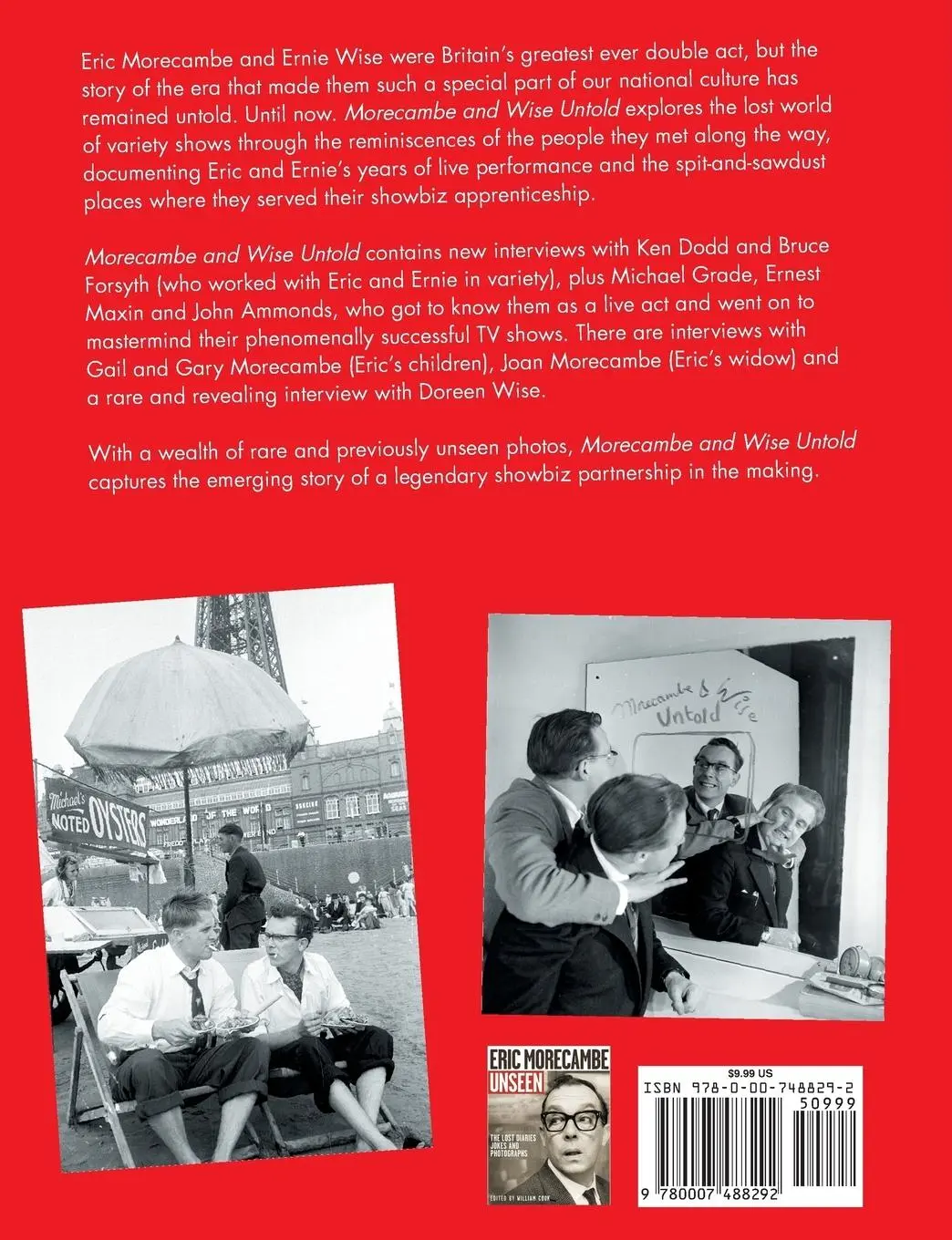 Rückseite: 9780007488292 | Morecambe and Wise Untold | William Cook | Taschenbuch | Englisch