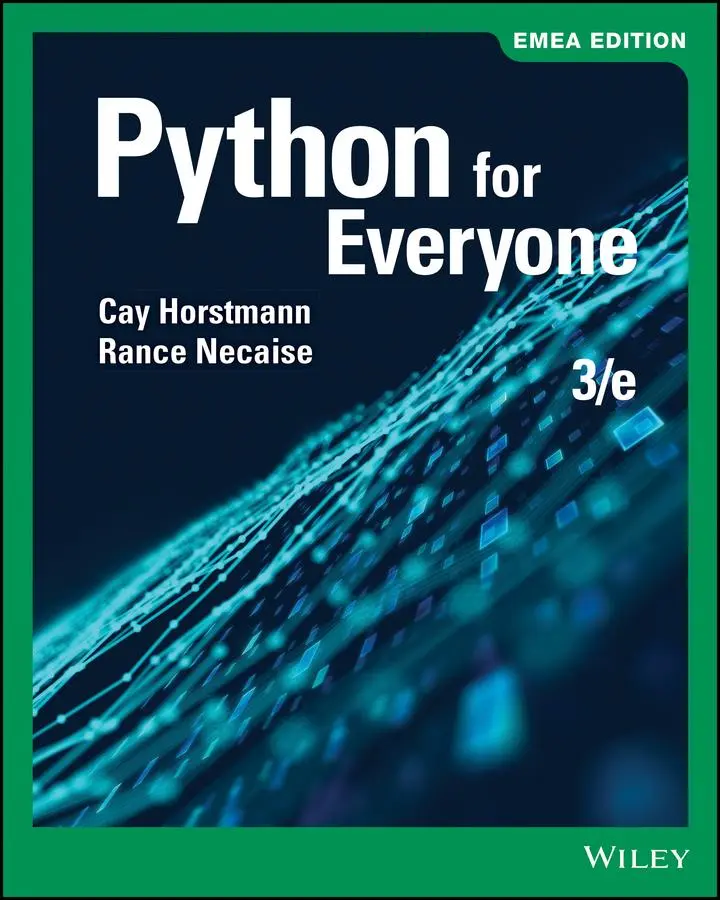 Cover: 9781119638292 | Python for Everyone, EMEA Edition | Cay S. Horstmann (u. a.) | Buch