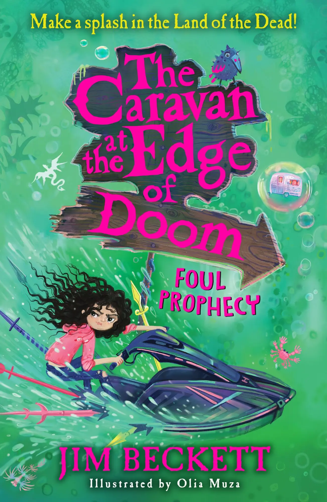 Cover: 9781405298292 | The Caravan at the Edge of Doom: Foul Prophecy | Jim Beckett | Buch