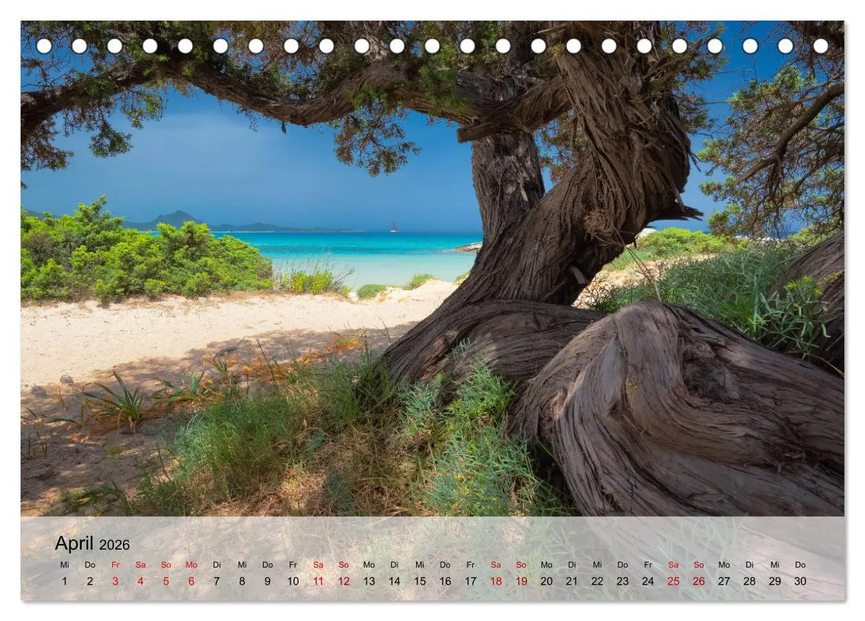 Bild: 9783457578292 | Wunderbares Sardinien (Tischkalender 2026 DIN A5 quer), CALVENDO...