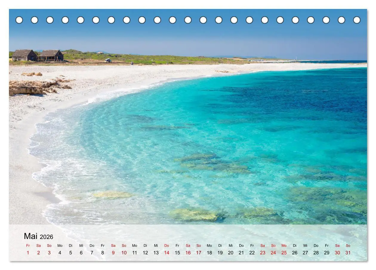 Bild: 9783457578292 | Wunderbares Sardinien (Tischkalender 2026 DIN A5 quer), CALVENDO...