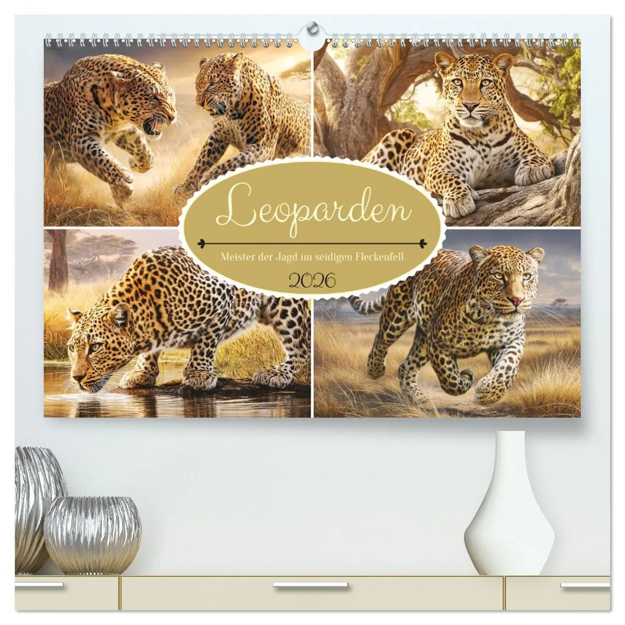 Cover: 9783457648292 | Leoparden. Meister der Jagd im seidigen Fleckenfell (hochwertiger...