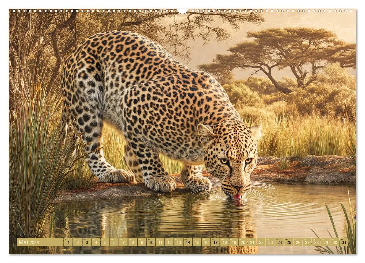 Bild: 9783457648292 | Leoparden. Meister der Jagd im seidigen Fleckenfell (hochwertiger...