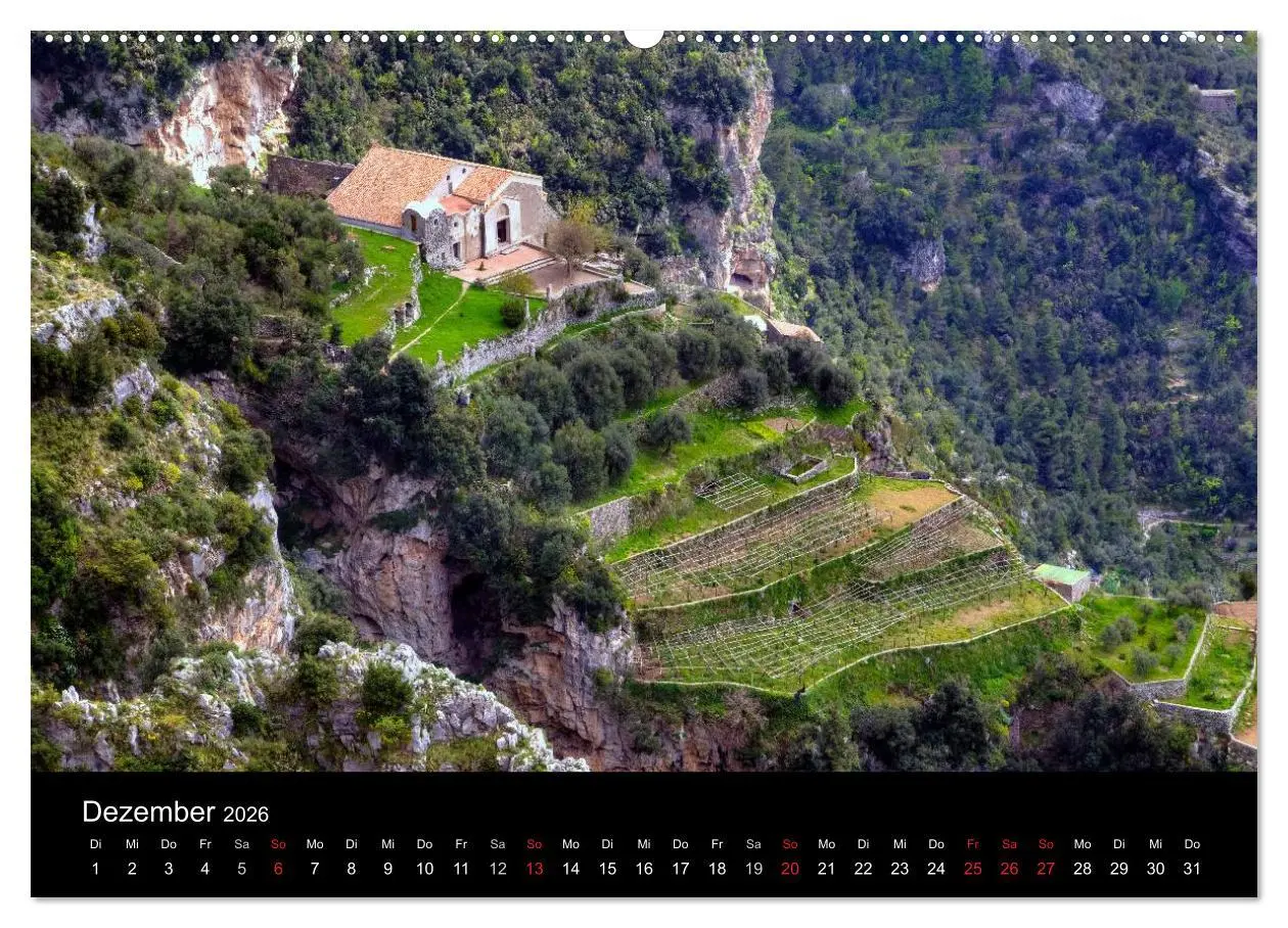 Bild: 9783516048292 | Amalfiküste und Capri (Wandkalender 2026 DIN A2 quer), CALVENDO...