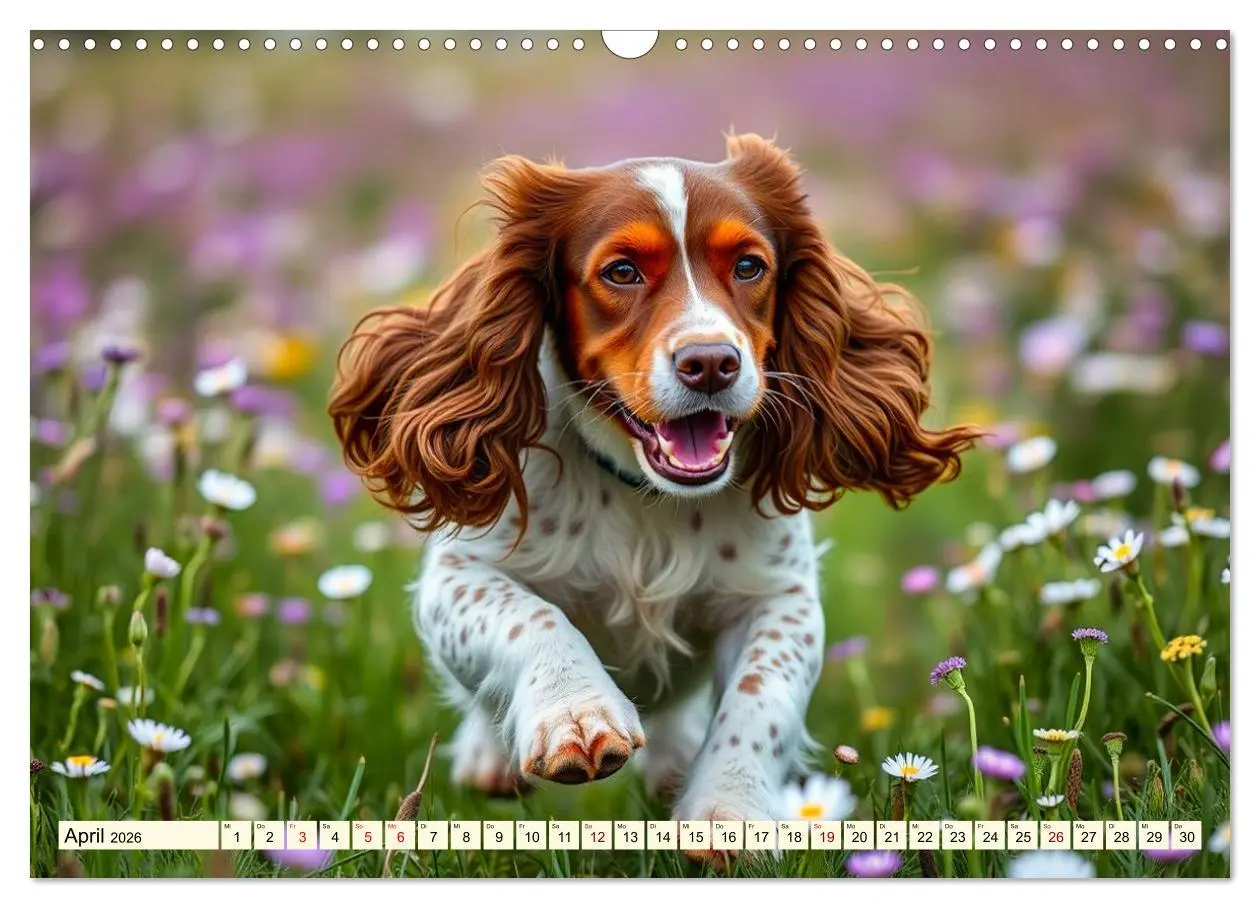 Bild: 9783516598292 | American Cocker Spaniel (Wandkalender 2026 DIN A3 quer), CALVENDO...
