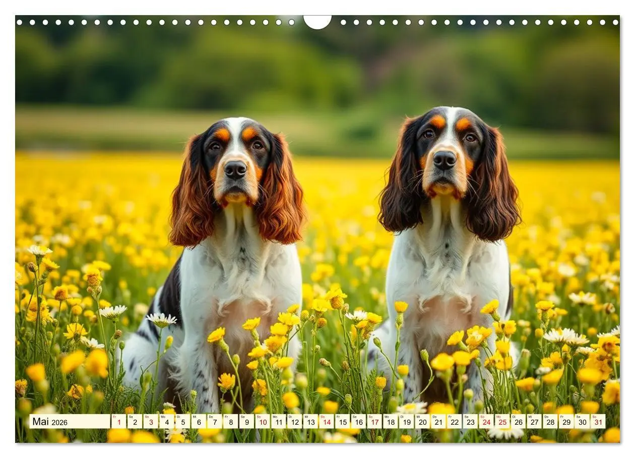 Bild: 9783516598292 | American Cocker Spaniel (Wandkalender 2026 DIN A3 quer), CALVENDO...