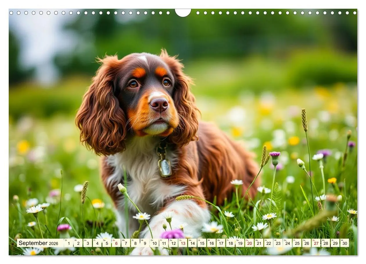 Bild: 9783516598292 | American Cocker Spaniel (Wandkalender 2026 DIN A3 quer), CALVENDO...