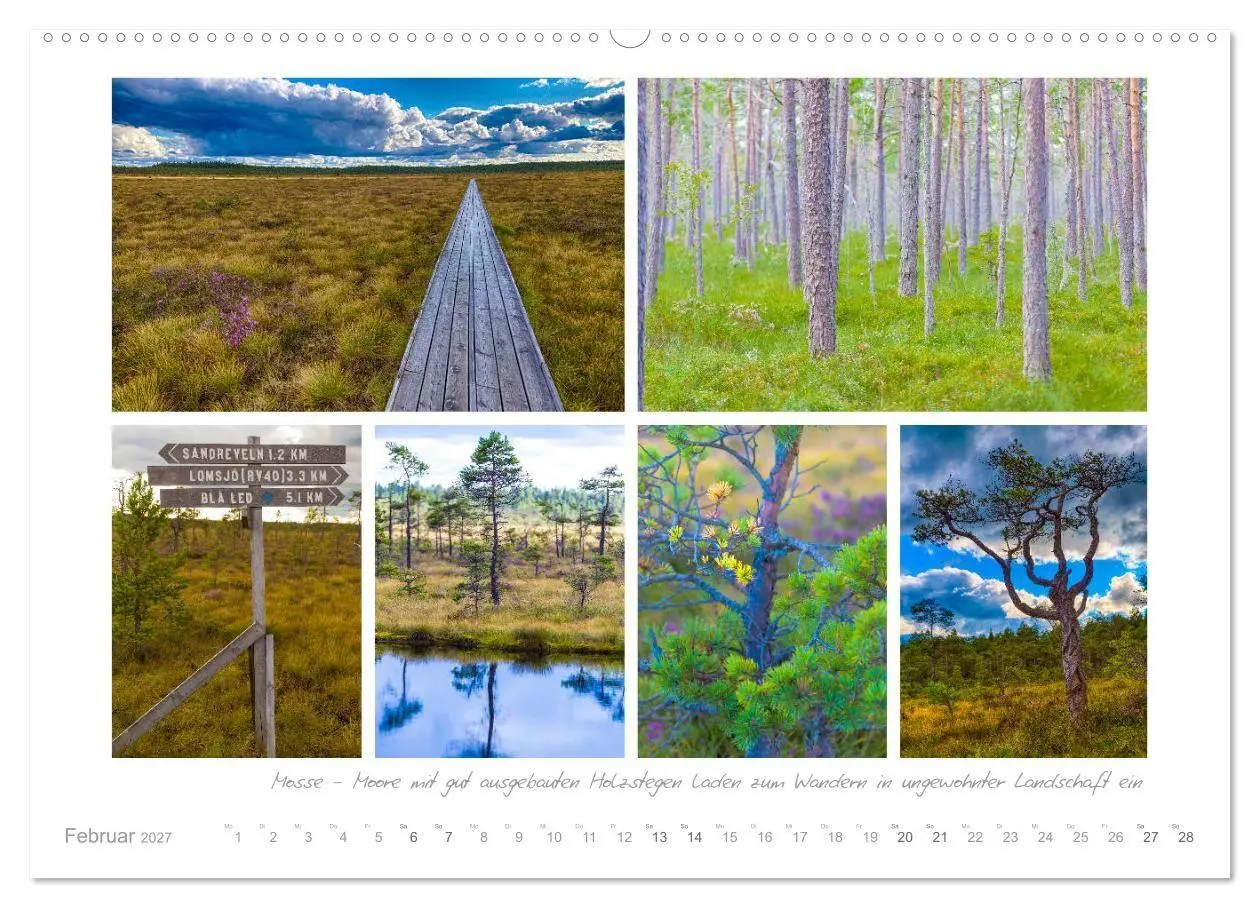 Bild: 9783569758292 | Sehnsucht Schweden - Elche, Natur und Urlaubsträume (Wandkalender...