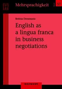 Cover: 9783830948292 | English as a lingua franca in business negotiations | Dresemann | Buch