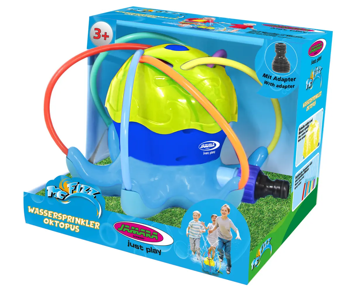 Bild: 4042774468392 | Mc Fizz Wassersprinkler Oktopus | 466800 | Deutsch | 2025 | Jamara