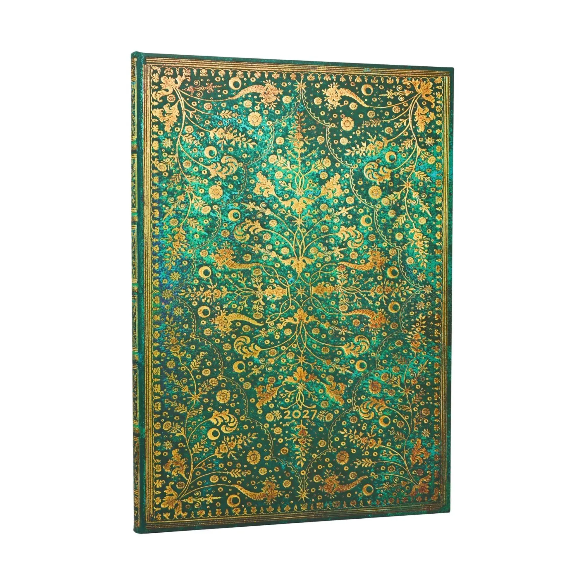 Cover: 9780349718392 | 12-Monatskalender 2027 Smaragdblume Grande Vertikal | Paperblanks