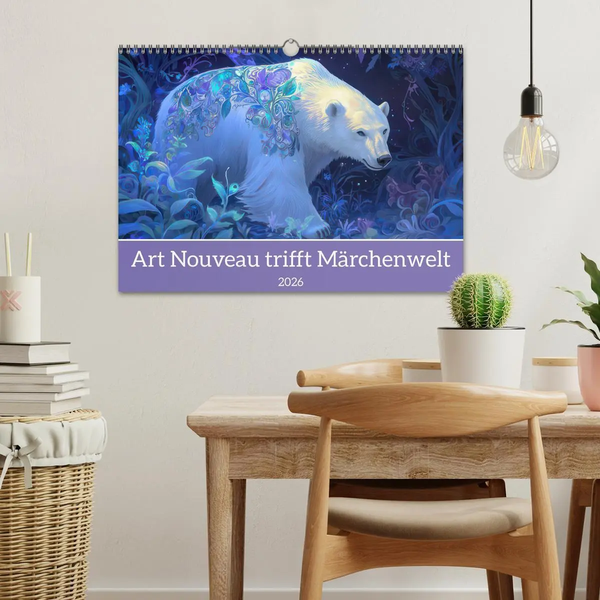 Bild: 9783457258392 | Art Nouveau trifft Märchenwelt (Wandkalender 2026 DIN A3 quer),...