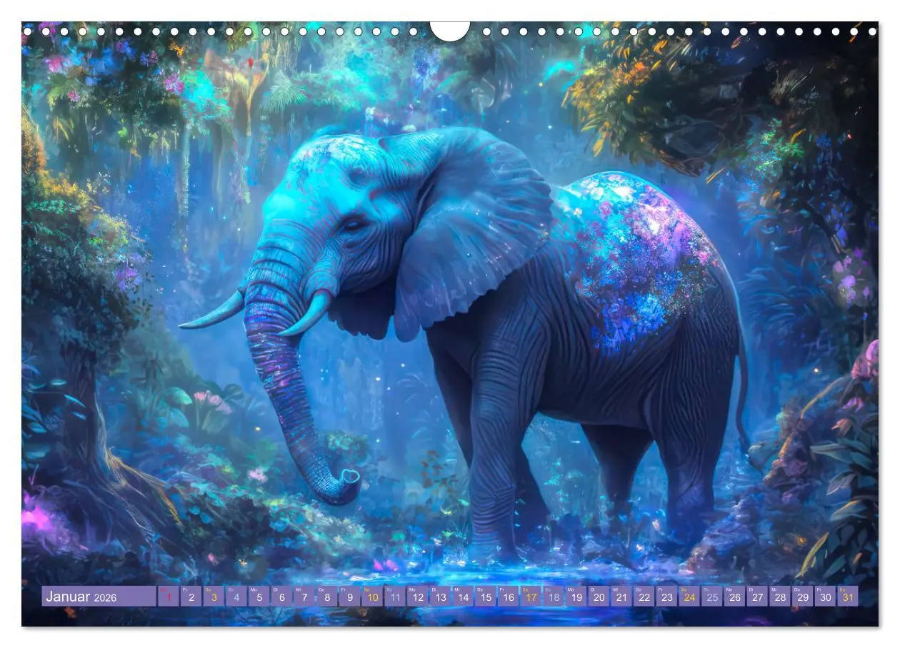 Bild: 9783457258392 | Art Nouveau trifft Märchenwelt (Wandkalender 2026 DIN A3 quer),...