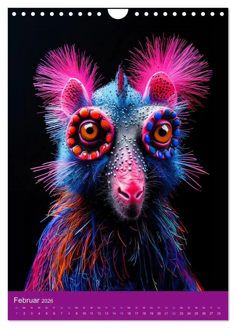 Bild: 9783516278392 | Neon-Evolution - Fluoreszierende Fantasietiere der KI-Welt...