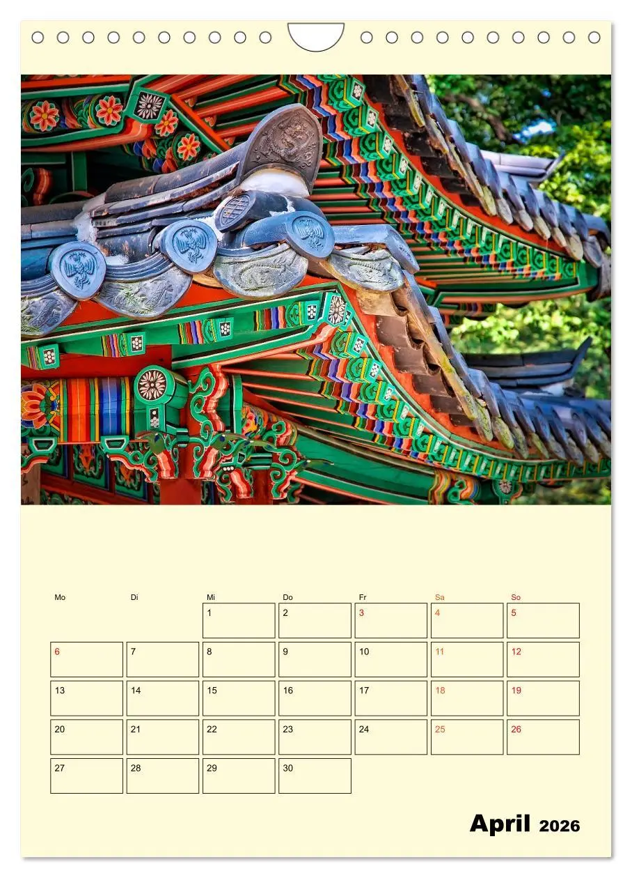 Bild: 9783516348392 | Südkorea - Tradition und Hightech (Wandkalender 2026 DIN A4 hoch),...