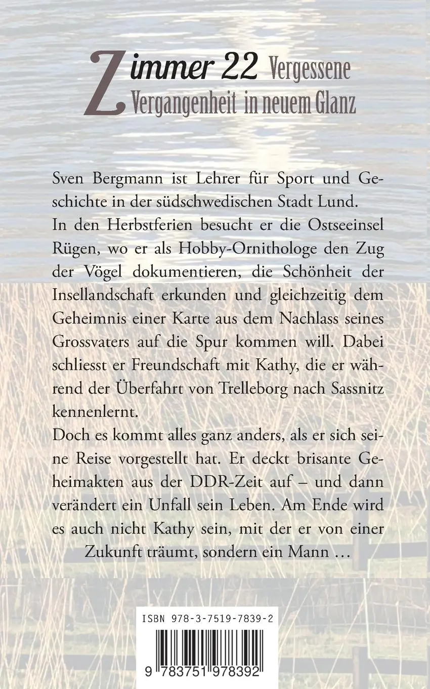 Rückseite: 9783751978392 | Zimmer 22 | Vergessene Vergangenheit im neuen Glanz | Thomas Giuliani