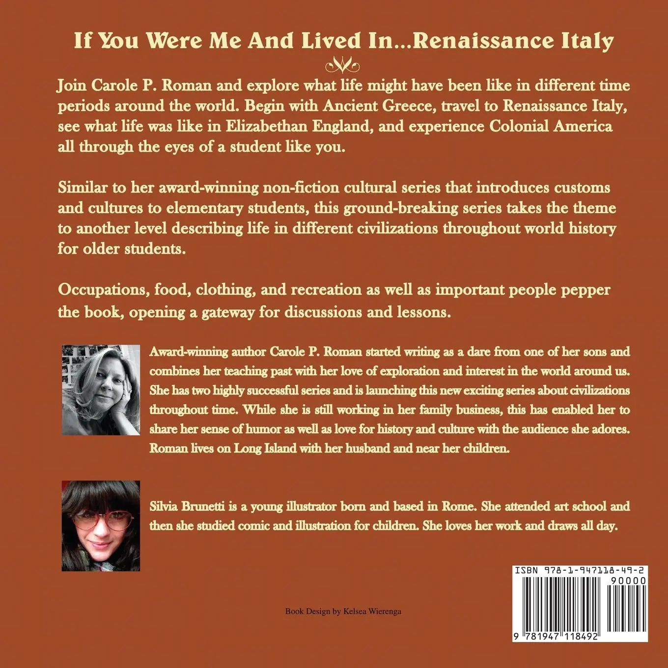 Rückseite: 9781947118492 | If You Were Me and Lived in... Renaissance Italy | Carole P. Roman