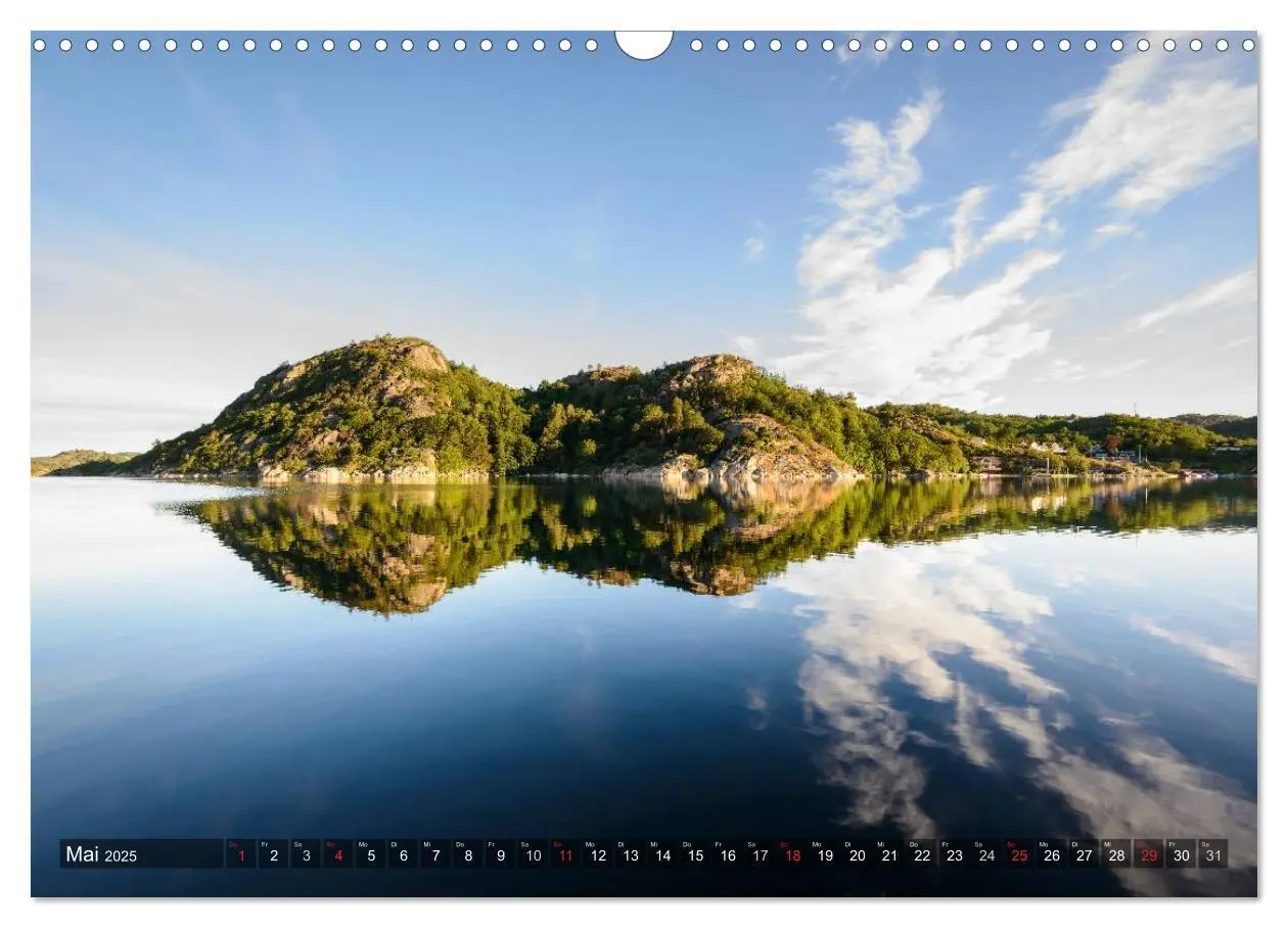 Bild: 9783435538492 | Norwegens Süden (Wandkalender 2025 DIN A3 quer), CALVENDO...
