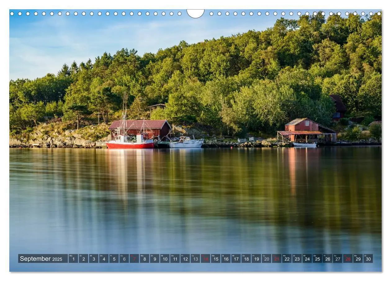 Bild: 9783435538492 | Norwegens Süden (Wandkalender 2025 DIN A3 quer), CALVENDO...