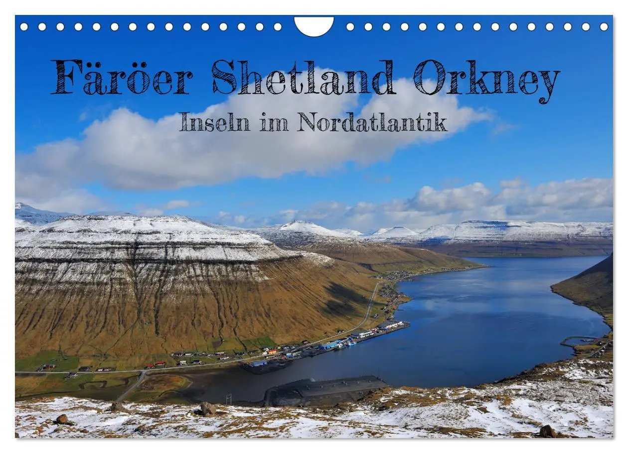 Cover: 9783457248492 | Färöer, Shetland, Orkney - Inseln im Nordatlantik (Wandkalender...