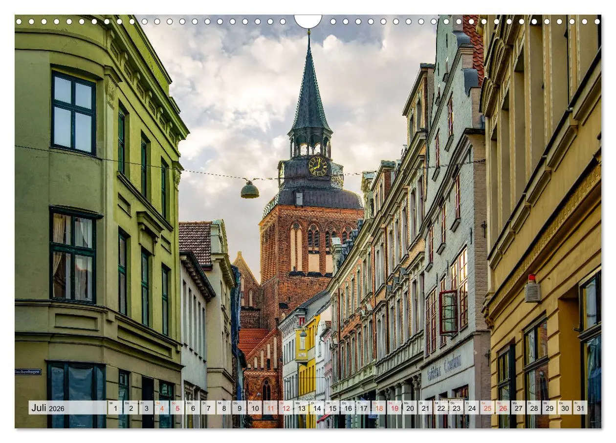 Bild: 9783457798492 | Güstrow Impressionen (Wandkalender 2026 DIN A3 quer), CALVENDO...