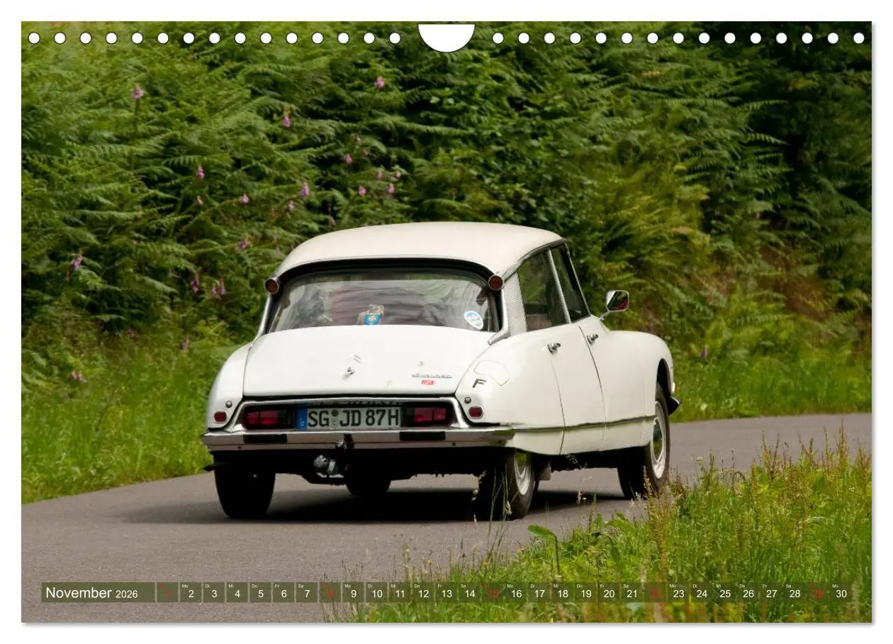 Bild: 9783516028492 | Citroën DS - Göttin in weiß (Wandkalender 2026 DIN A4 quer),...