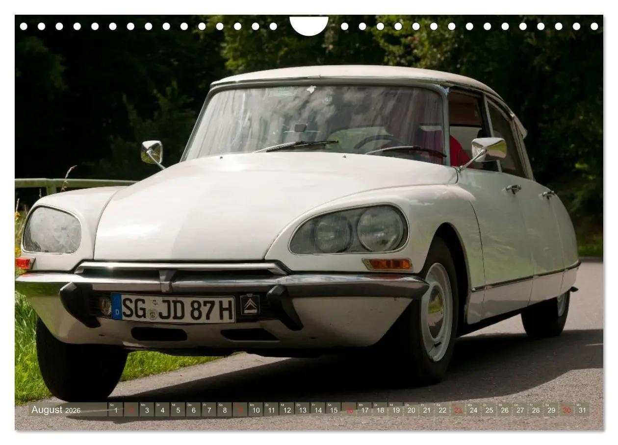Bild: 9783516028492 | Citroën DS - Göttin in weiß (Wandkalender 2026 DIN A4 quer),...