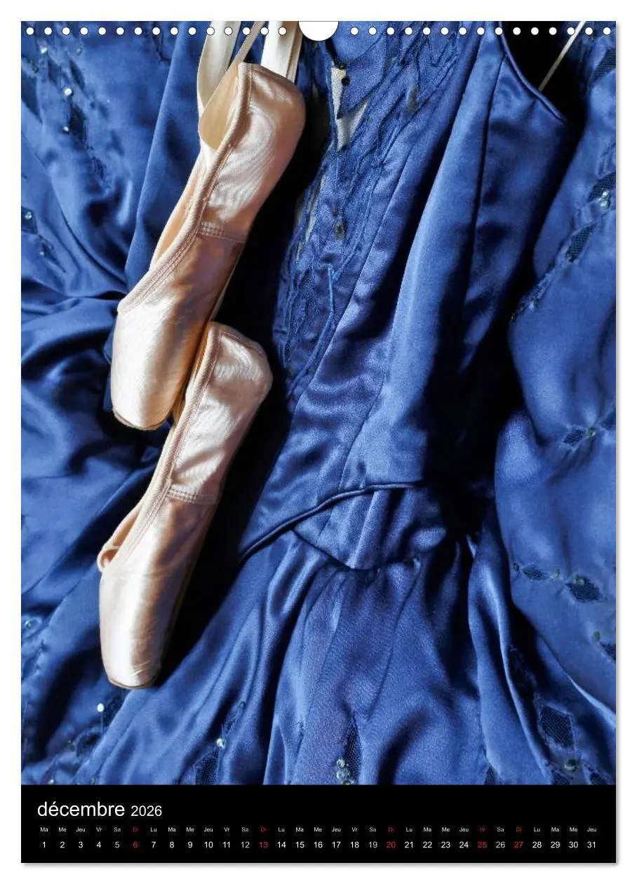 Bild: 9783516578492 | BALLERINE (Calendrier mural 2026 DIN A3 horizontal), CALVENDO...