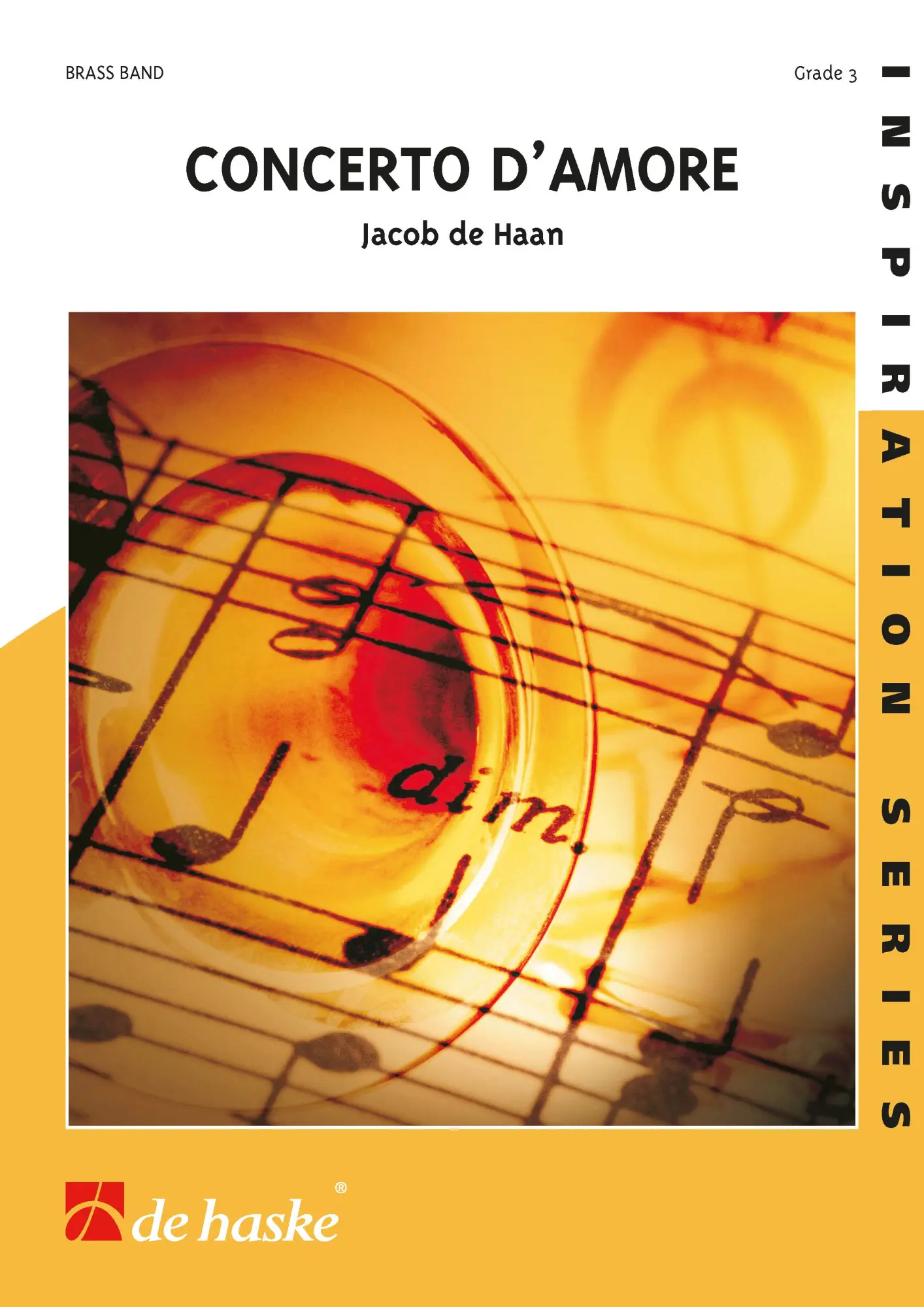 Cover: 9790035008492 | Concerto d'Amore | Jacob de Haan | Inspiration Series | Partitur