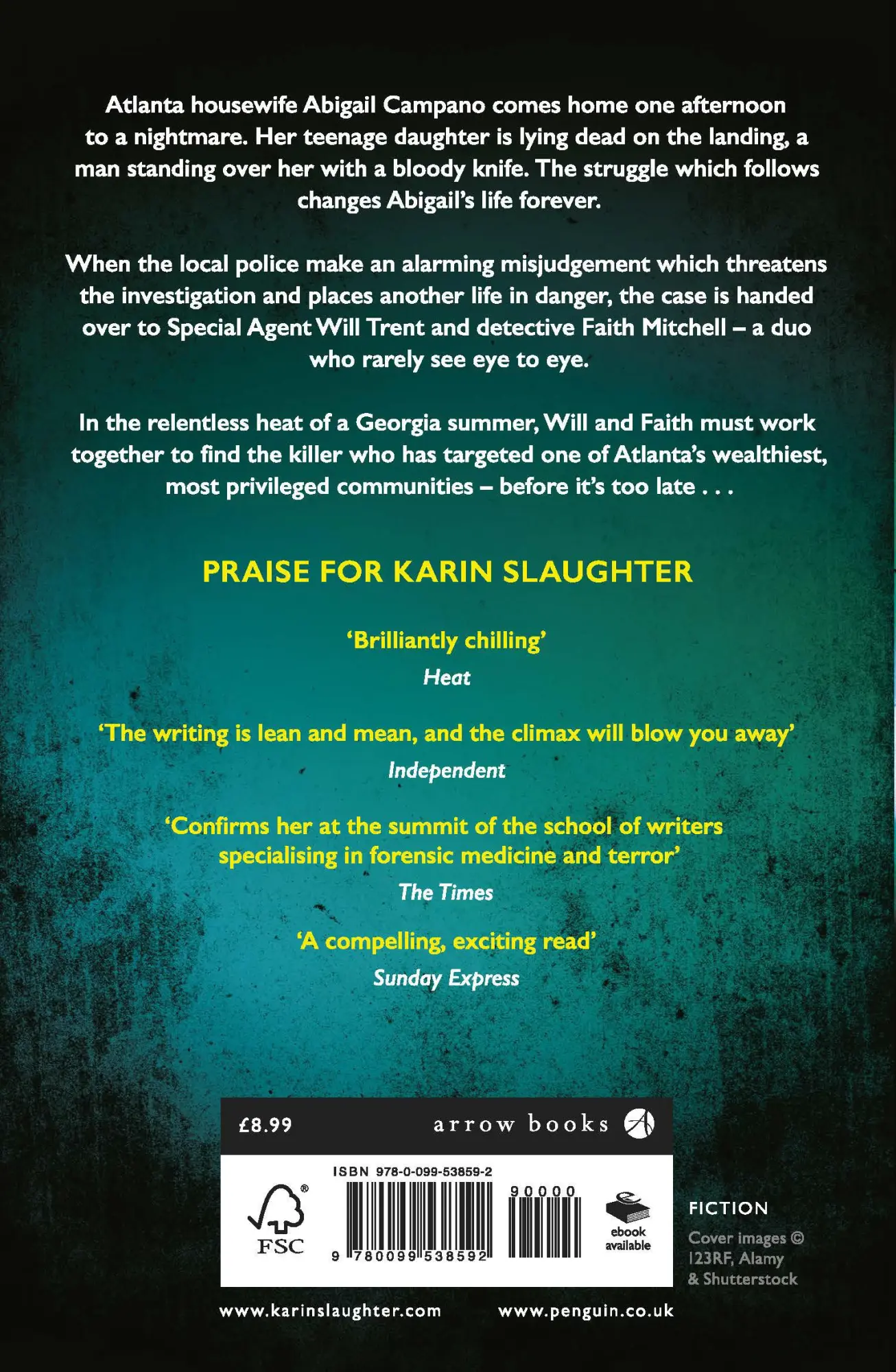 Rückseite: 9780099538592 | Fractured | The Will Trent Series, Book 2 | Karin Slaughter | Buch