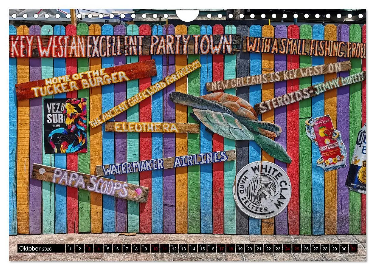 Bild: 9783457548592 | Remembering Fort Myers Beach (Wandkalender 2026 DIN A4 quer),...