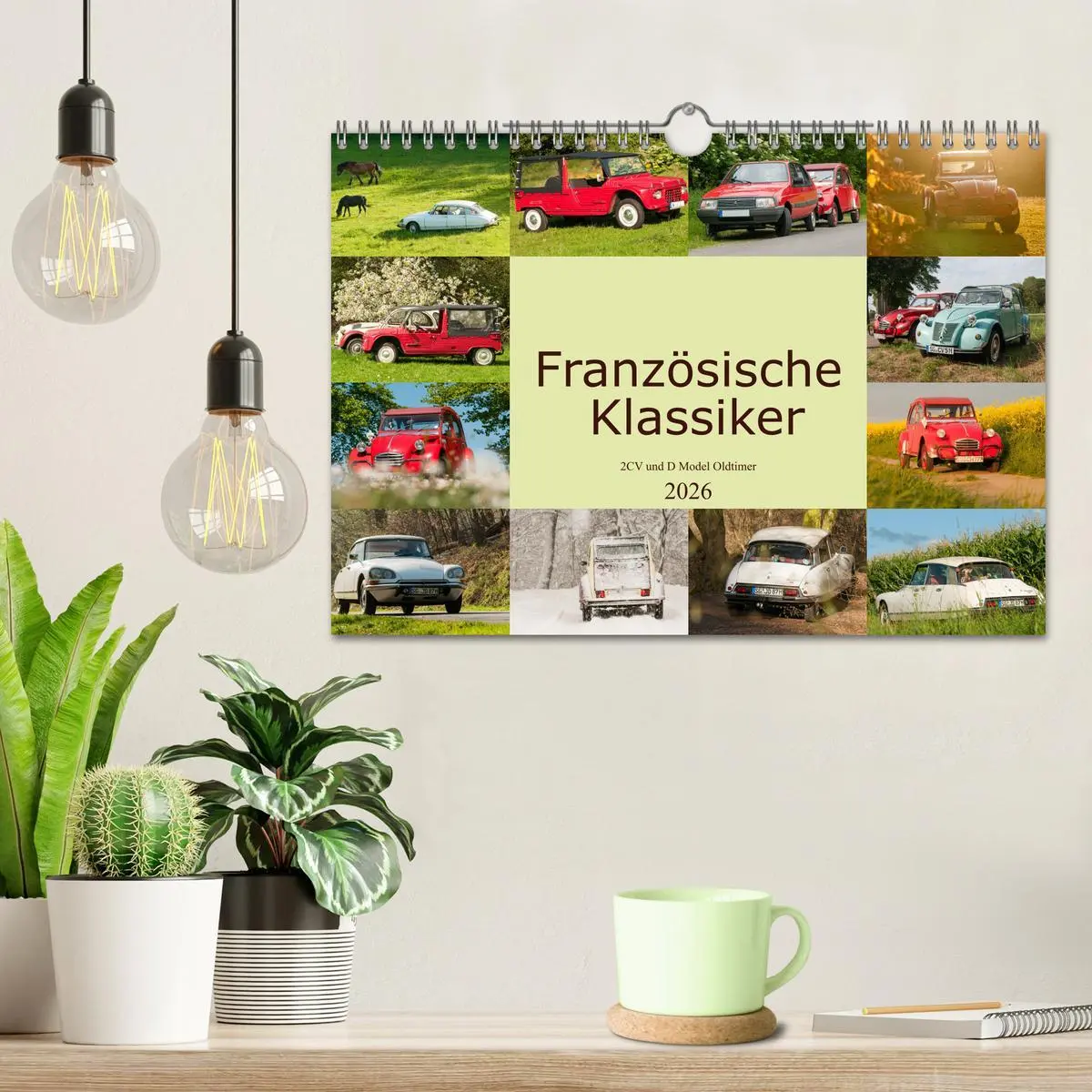 Bild: 9783457618592 | Französische Klassiker - 2CV und D Modell Oldtimer (Wandkalender...