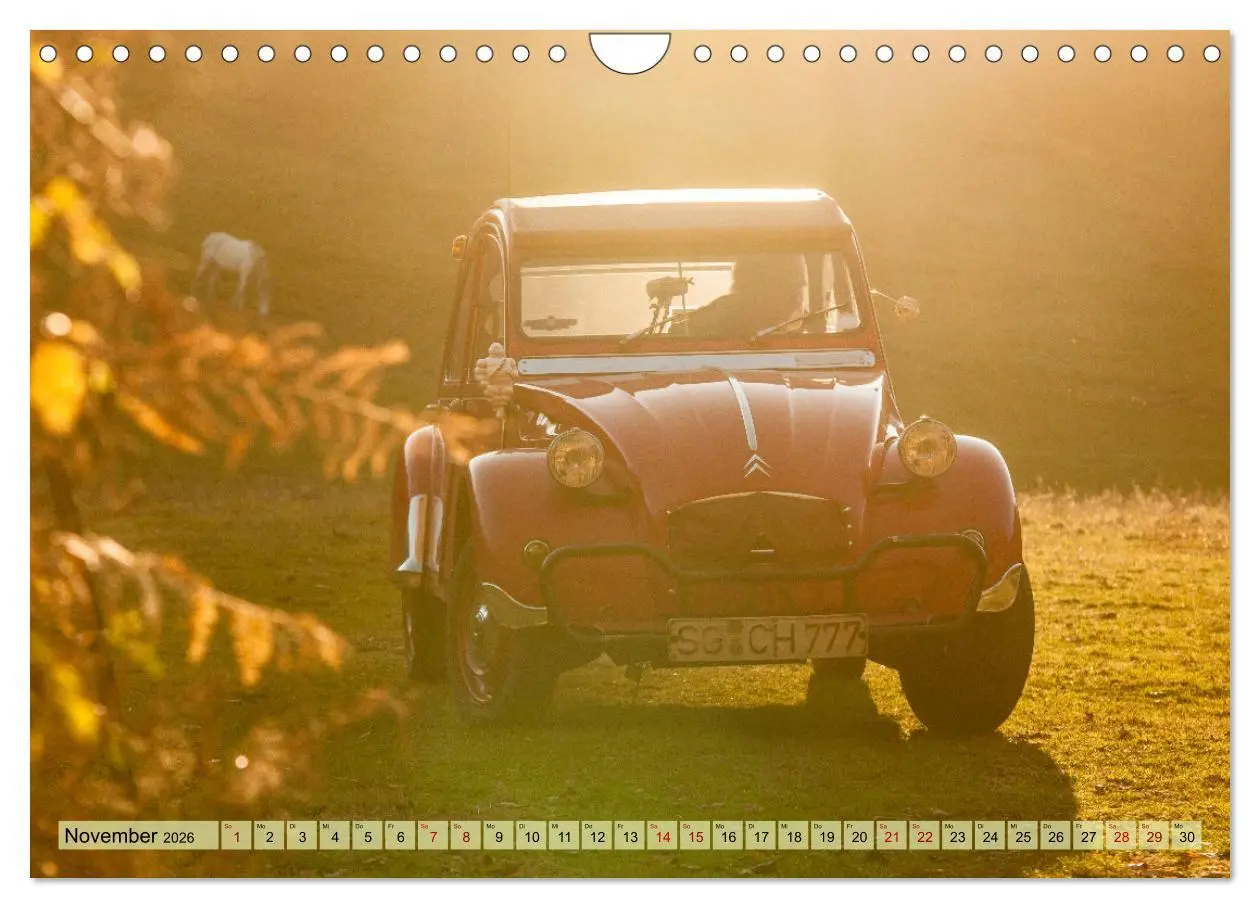 Bild: 9783457618592 | Französische Klassiker - 2CV und D Modell Oldtimer (Wandkalender...
