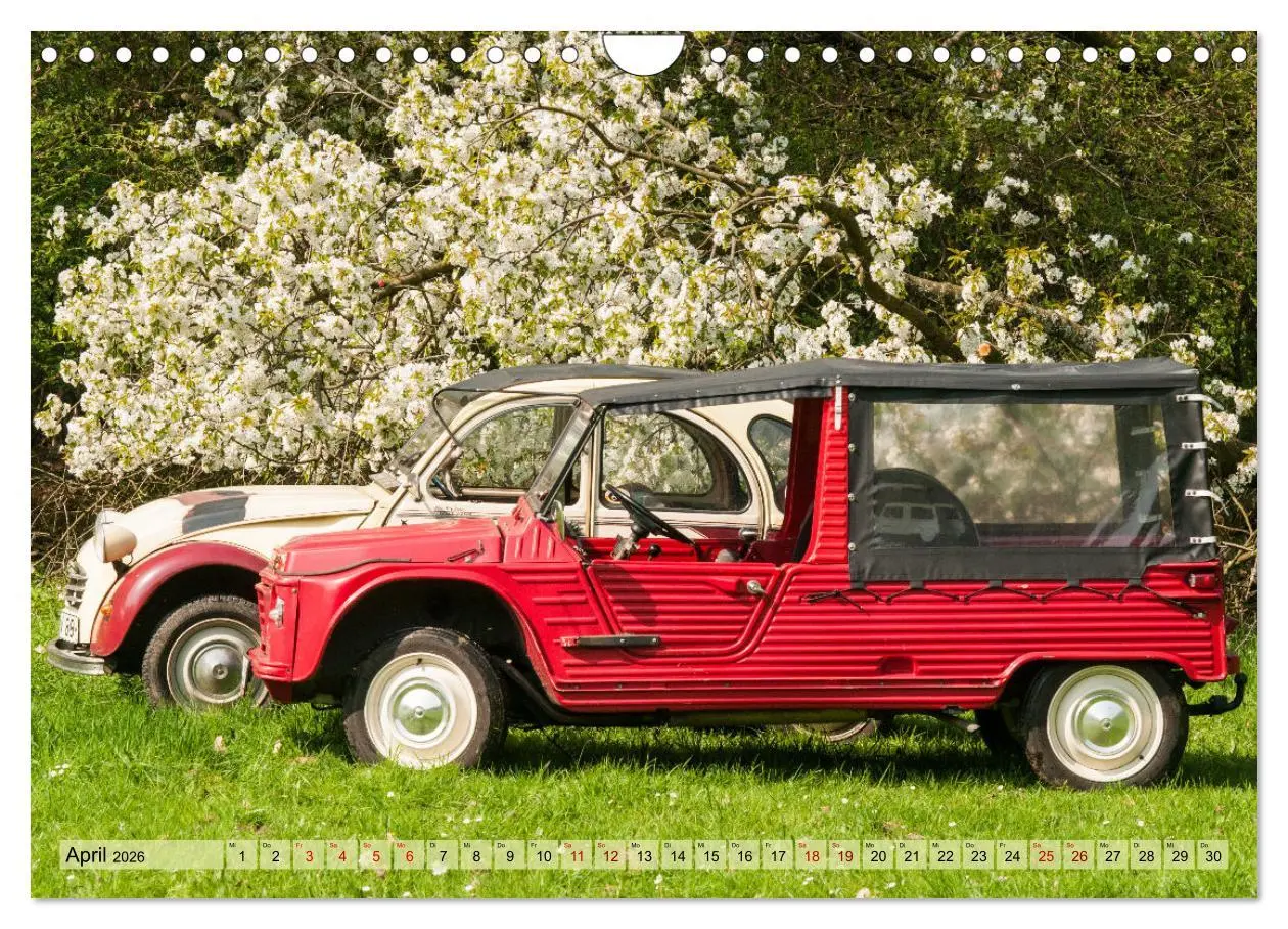 Bild: 9783457618592 | Französische Klassiker - 2CV und D Modell Oldtimer (Wandkalender...