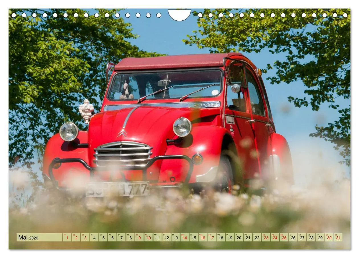 Bild: 9783457618592 | Französische Klassiker - 2CV und D Modell Oldtimer (Wandkalender...