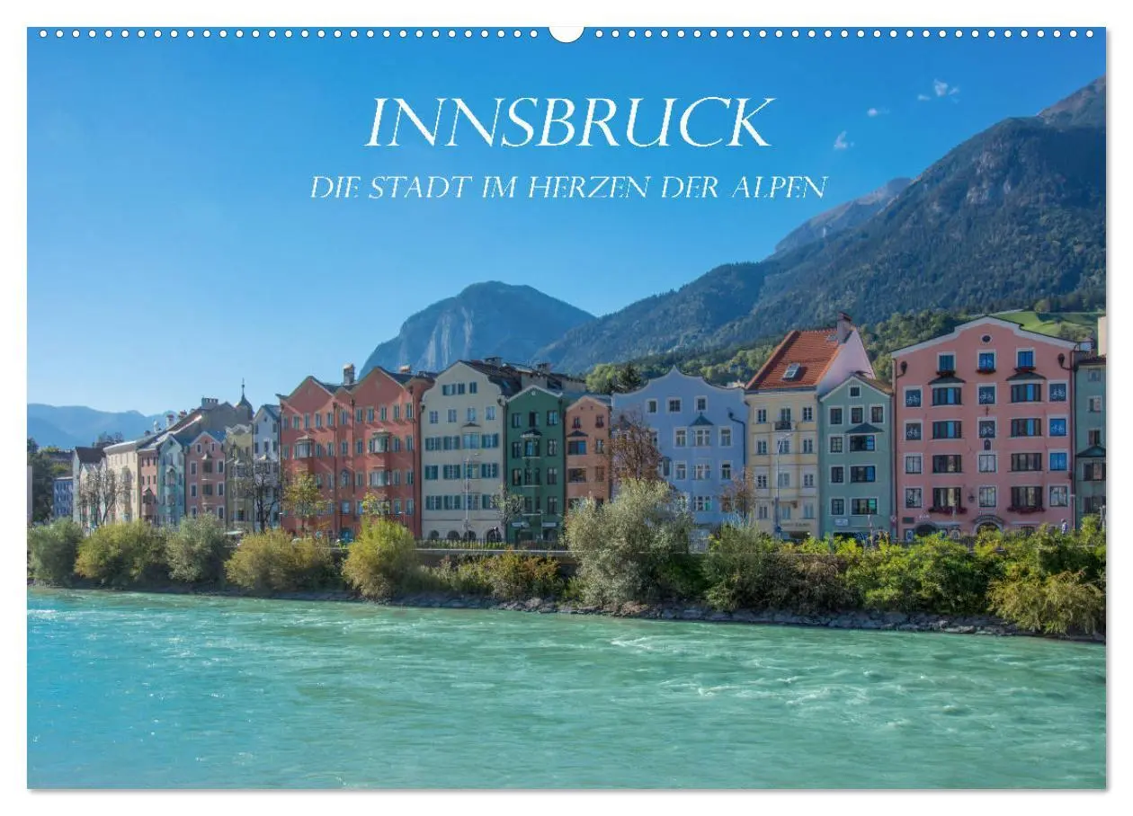 Cover: 9783457928592 | Innsbruck - Die Stadt im Herzen der Alpen (Wandkalender 2026 DIN A2...
