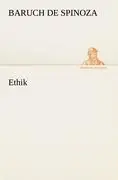 Cover: 9783842418592 | Ethik | Baruch De Spinoza | Taschenbuch | Paperback | 268 S. | Deutsch