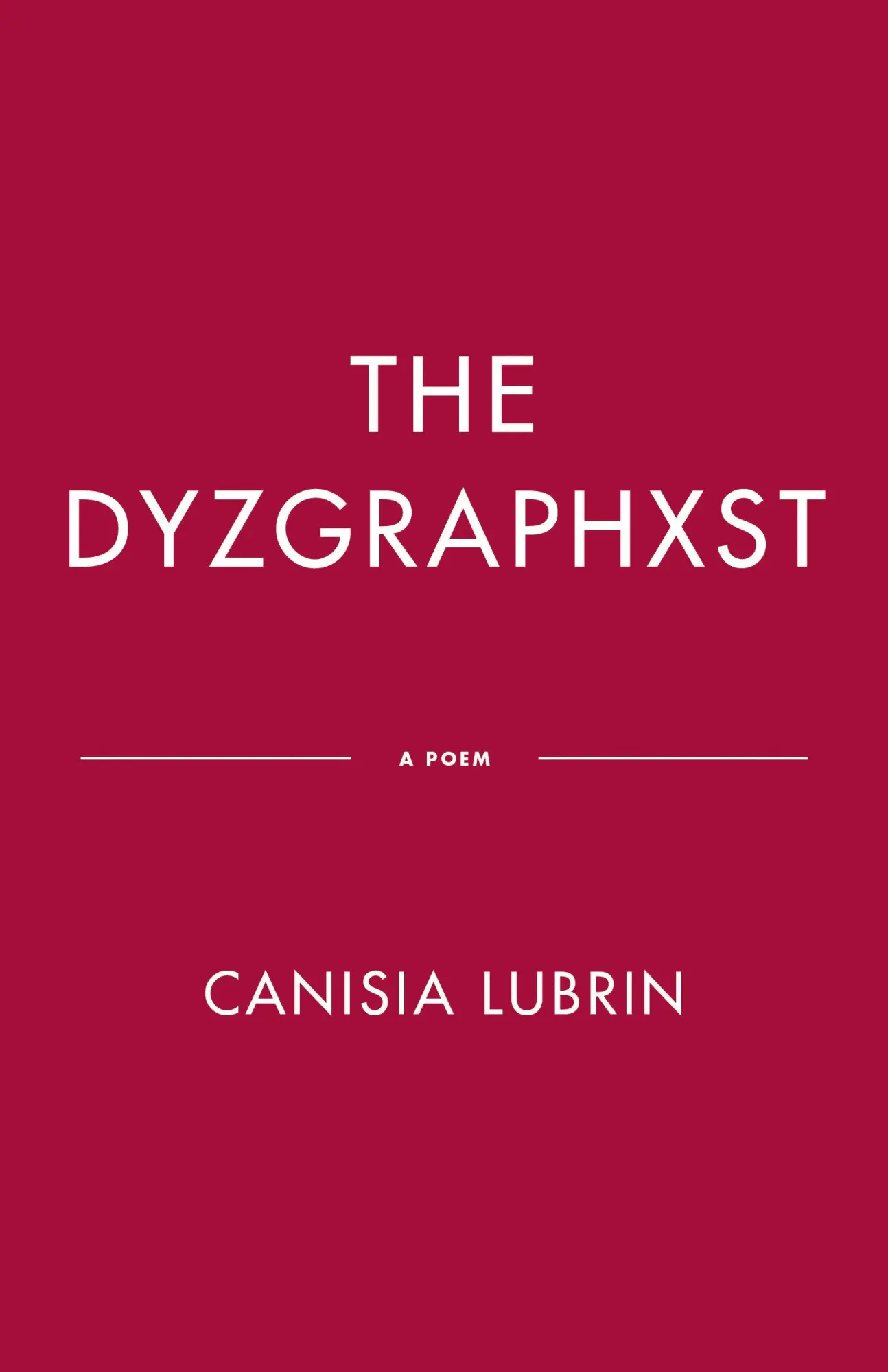 Cover: 9780771048692 | The Dyzgraphxst | Canisia Lubrin | Taschenbuch | Englisch | 2020