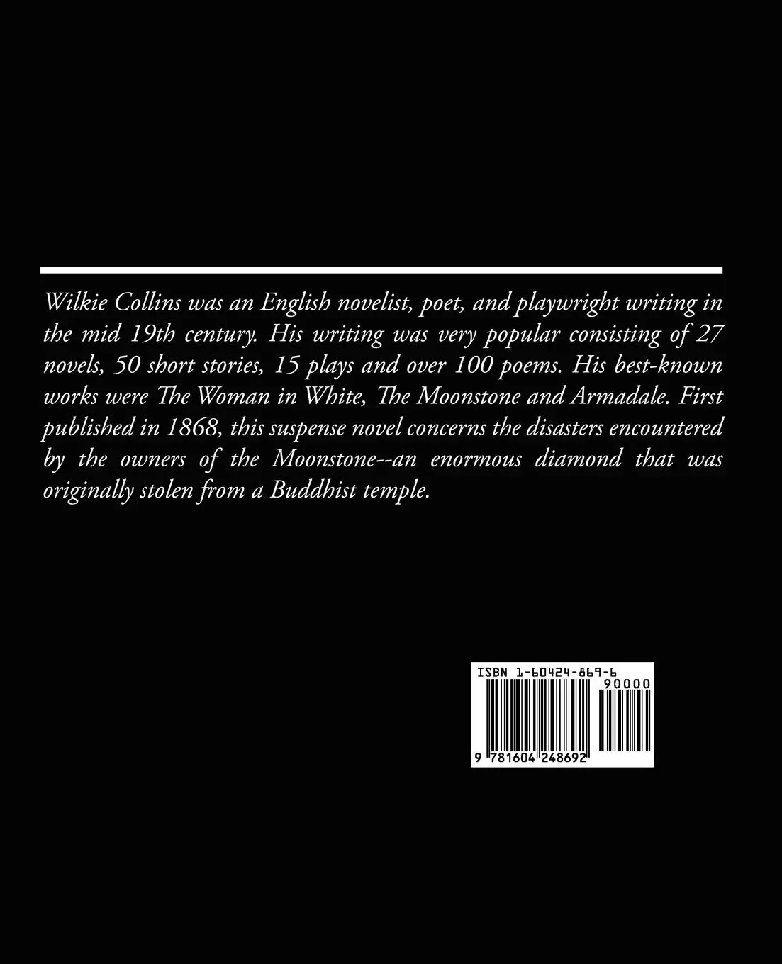 Rückseite: 9781604248692 | The Moonstone | Wilkie Collins (u. a.) | Taschenbuch | Englisch | 2007