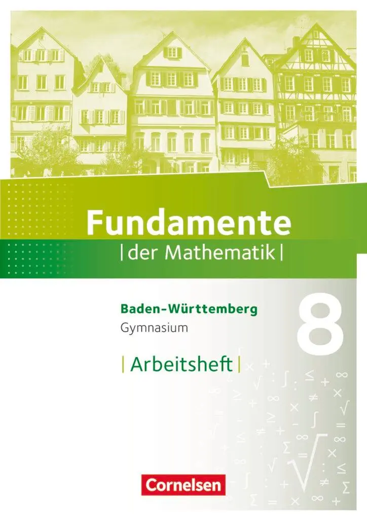 Cover: 9783060068692 | Fundamente der Mathematik 8. Schuljahr - Baden-Württemberg -...